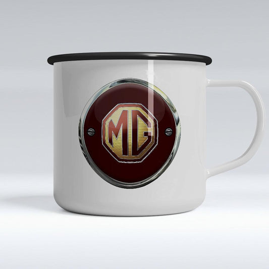 MG Emaljekrus-Krus-MG-Garage Culture Shop- garage - man cave - merchandise