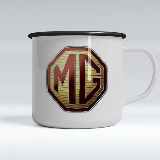 MG Emaljekrus-Krus-MG-Garage Culture Shop- garage - man cave - merchandise