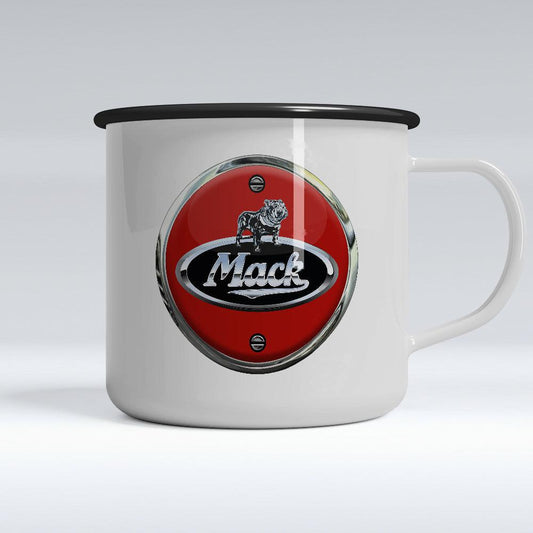 Mack Emaljekrus-Krus-Mack-Garage Culture Shop- garage - man cave - merchandise