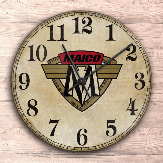 Maico Vægur Rundt-Clock-Maico-Garage Culture Shop- garage - man cave - merchandise