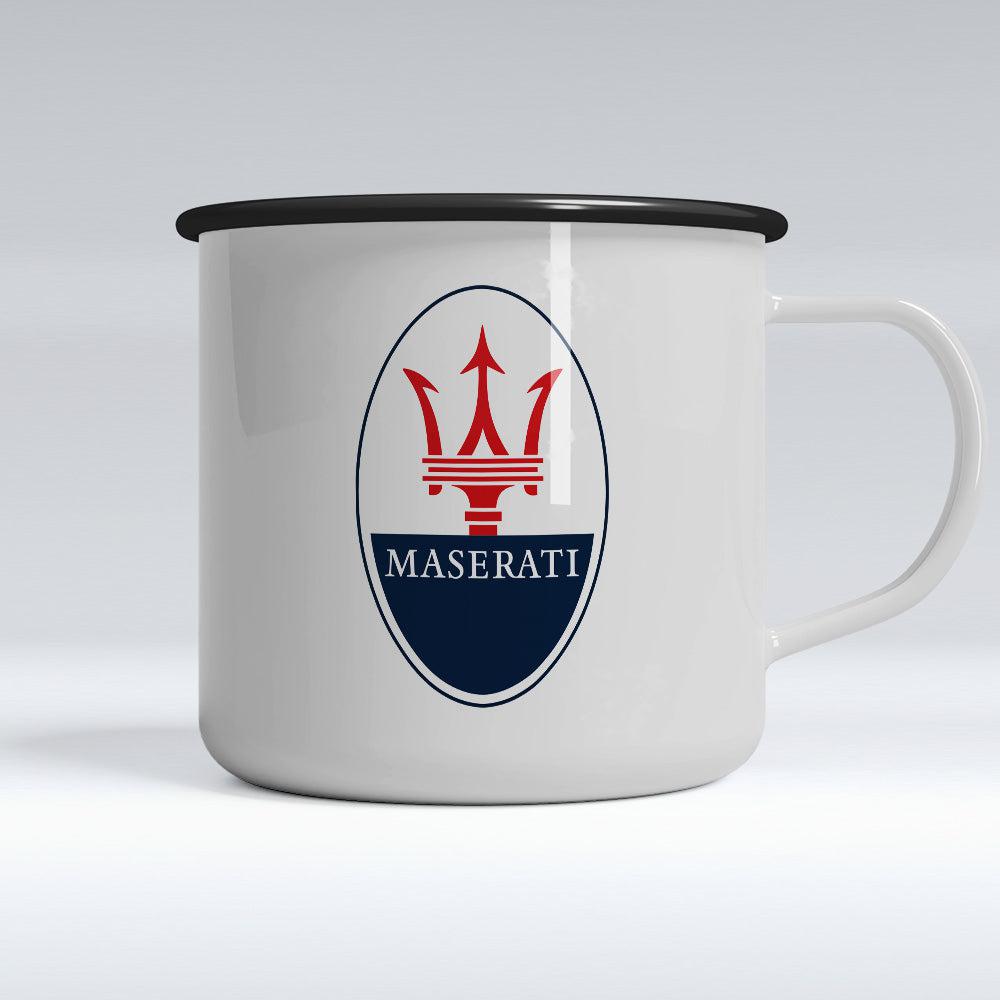 Maserati Emaljekrus-Krus-Maserati-Garage Culture Shop- garage - man cave - merchandise
