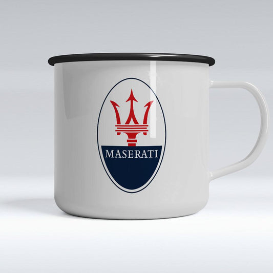 Maserati Emaljekrus-Krus-Maserati-Garage Culture Shop- garage - man cave - merchandise