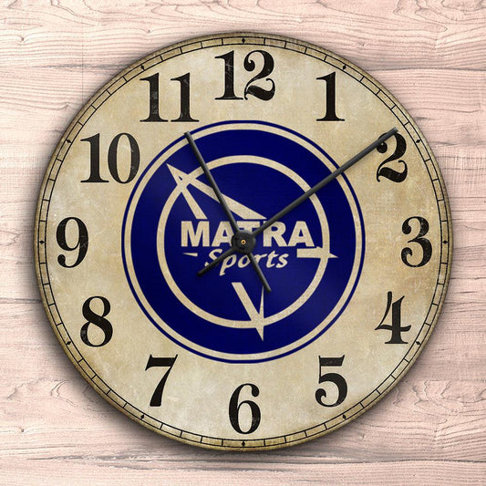 Matra Vægur Rundt-Clock-Matra-Garage Culture Shop- garage - man cave - merchandise