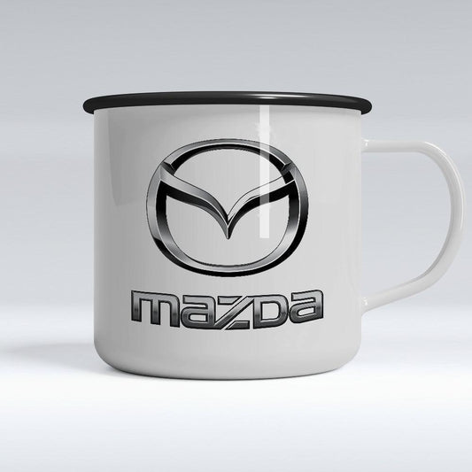 Mazda Emaljekrus-Krus-Mazda-Garage Culture Shop- garage - man cave - merchandise