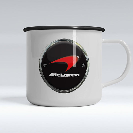 McLaren Emaljekrus-Krus-McLaren-Garage Culture Shop- garage - man cave - merchandise