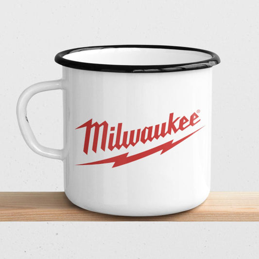 Milwaukee Emaljekrus-Krus-Milwaukee-Garage Culture Shop- garage - man cave - merchandise