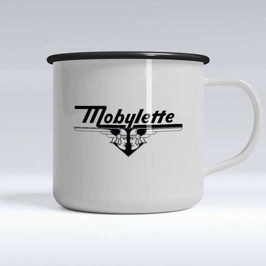 Mobylette Emaljekrus-Krus-Mobylette-Garage Culture Shop- garage - man cave - merchandise