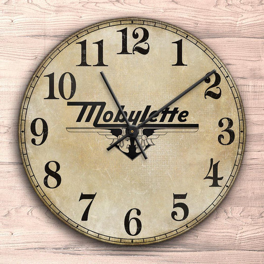 Mobylette Vægur Rundt-Clock-Mobylette-Garage Culture Shop- garage - man cave - merchandise