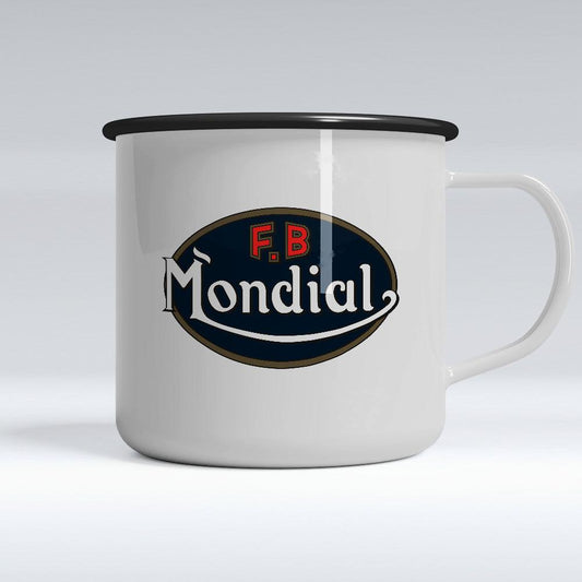 Mondial Emaljekrus-Krus-Mondial-Garage Culture Shop- garage - man cave - merchandise