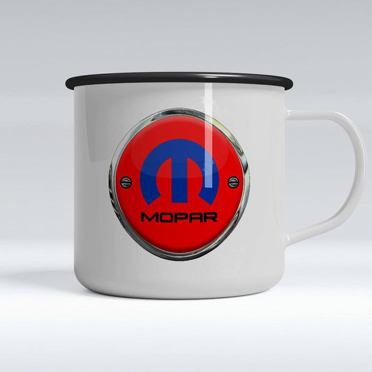 Mopar Emaljekrus-Krus-Mopar-Garage Culture Shop- garage - man cave - merchandise