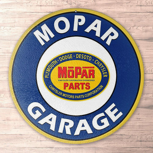 Mopar Parts And Accessories, Runde Skilte , Musemåtte Rundt , Kop Underlag, Underlagssæt-Runde Skilte-Mopar-Garage Culture Shop- garage - man cave - merchandise