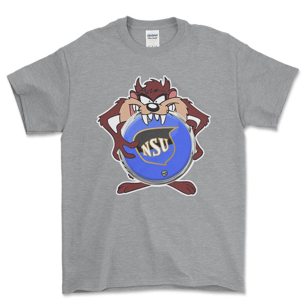 NSU TAZ Unisex T-Shirt , Bomuld-Beklædning-NSU-Grå Sport-S-Forside-Garage Culture Shop- garage - man cave - merchandise