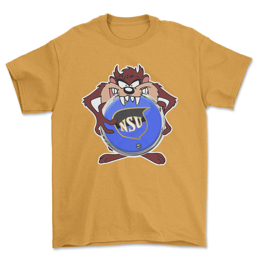 NSU TAZ Unisex T-Shirt , Bomuld-Beklædning-NSU-Guld-S-Forside-Garage Culture Shop- garage - man cave - merchandise