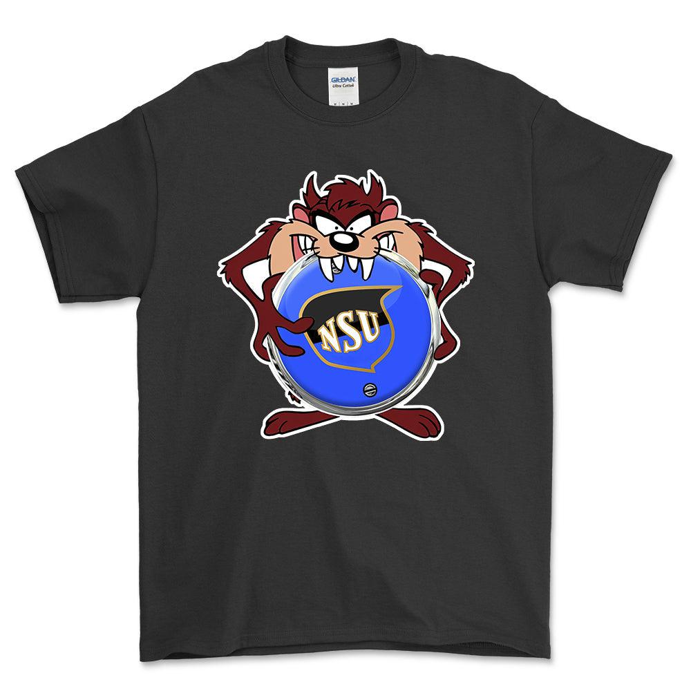 NSU TAZ Unisex T-Shirt , Bomuld-Beklædning-NSU-Sort-S-Forside-Garage Culture Shop- garage - man cave - merchandise