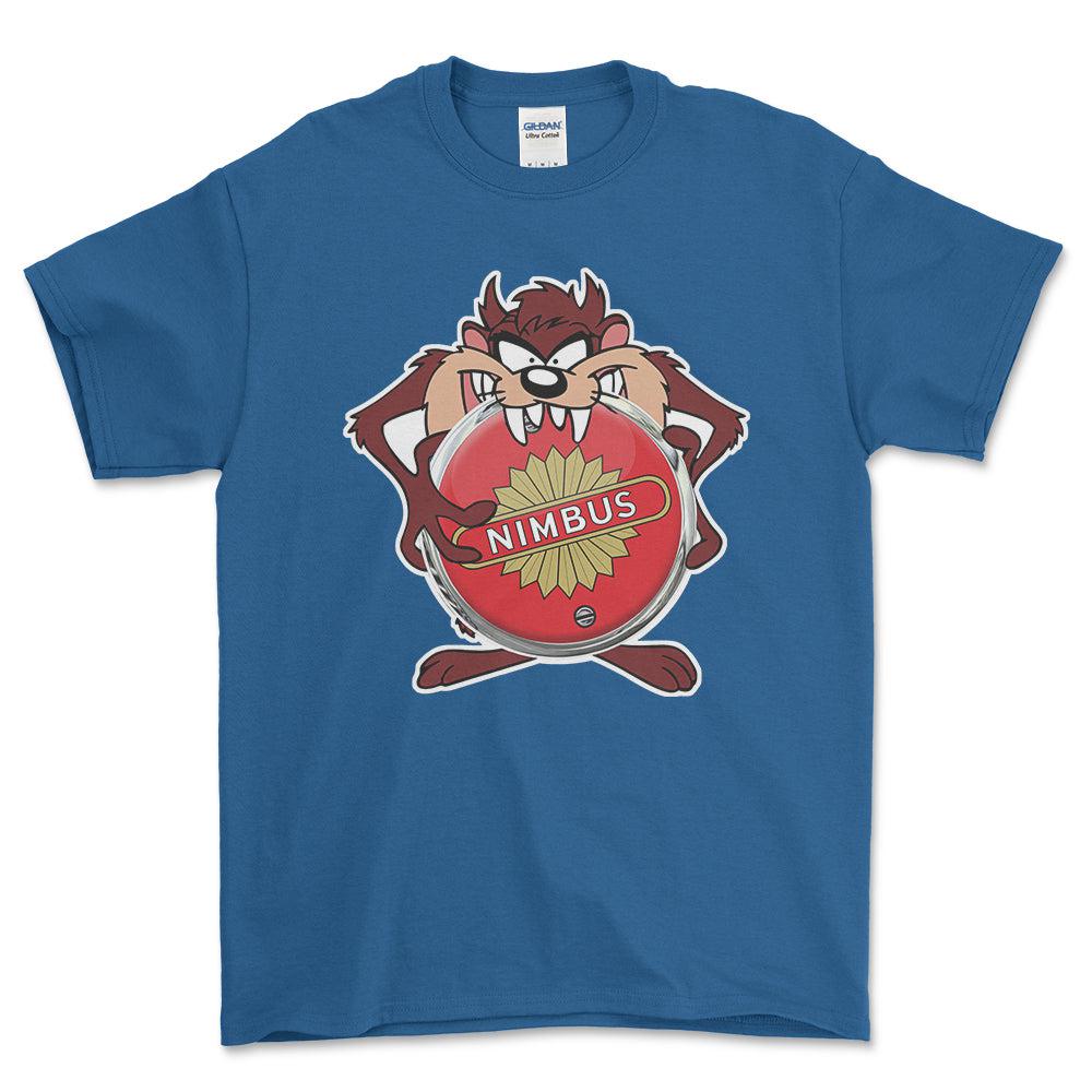 Nimbus TAZ Unisex T-Shirt , Bomuld-Beklædning-Nimbus-Blå Royal-S-Forside-Garage Culture Shop- garage - man cave - merchandise