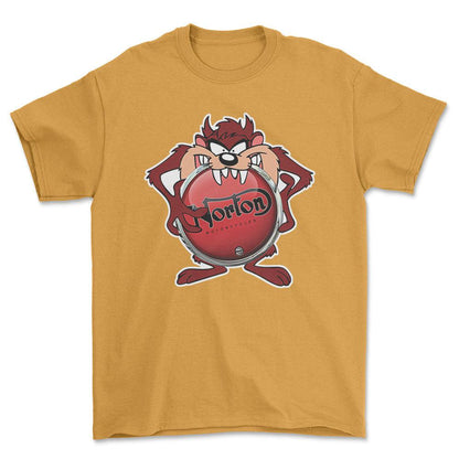 Norton TAZ Unisex T-Shirt , Bomul-Beklædning-Norton-Guld-S-Forside-Garage Culture Shop- garage - man cave - merchandise