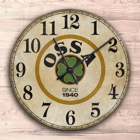 Ossa Vægur Rundt-Clock-Ossa-Garage Culture Shop- garage - man cave - merchandise