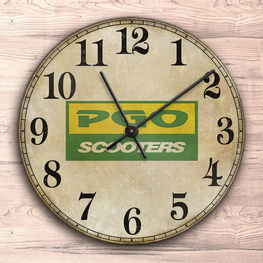 PGO Vægur Rundt-Clock-PGO-Garage Culture Shop- garage - man cave - merchandise