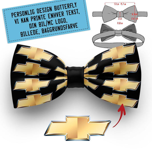 Personlig - Butterfly Dit Bil/MC/Traktor Logo-Bow Ties-Garage Culture-Garage Culture Shop- garage - man cave - merchandise