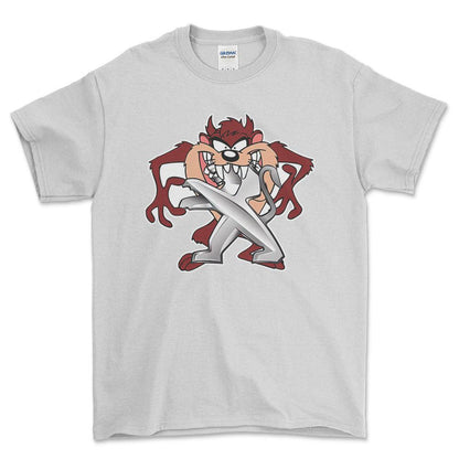 Peugeot TAZ Unisex T-Shirt , Bomuld-Beklædning-Peugeot-Hvid-S-Forside-Garage Culture Shop- garage - man cave - merchandise