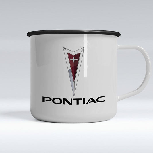 Pontiac Emaljekrus-Krus-Pontiac-Garage Culture Shop- garage - man cave - merchandise