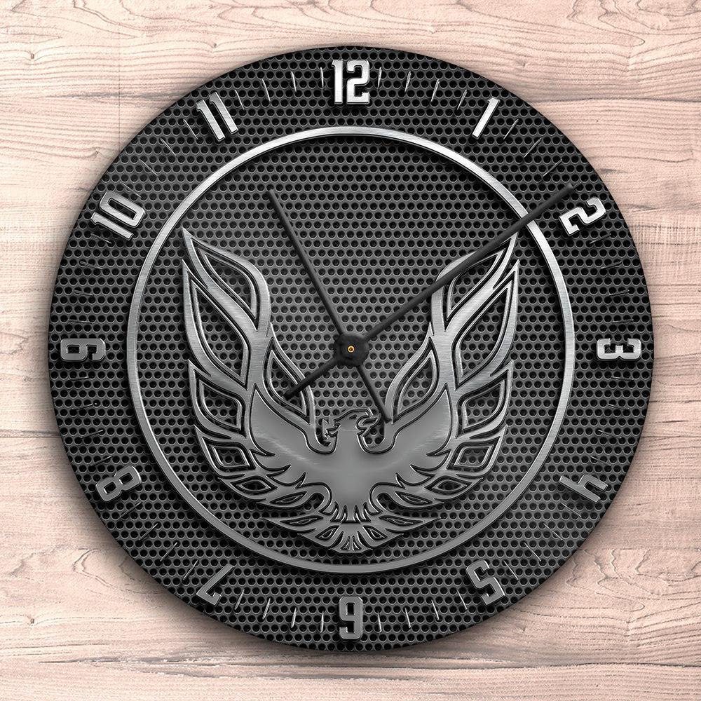 Pontiac Trans Am Vægur Rundt-Clock-Pontiac-Garage Culture Shop- garage - man cave - merchandise