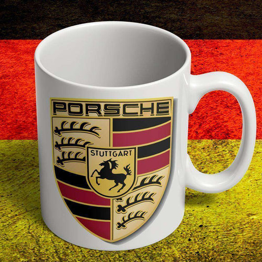 Porsche Keramisk Krus-Krus-Porsche-Garage Culture Shop- garage - man cave - merchandise