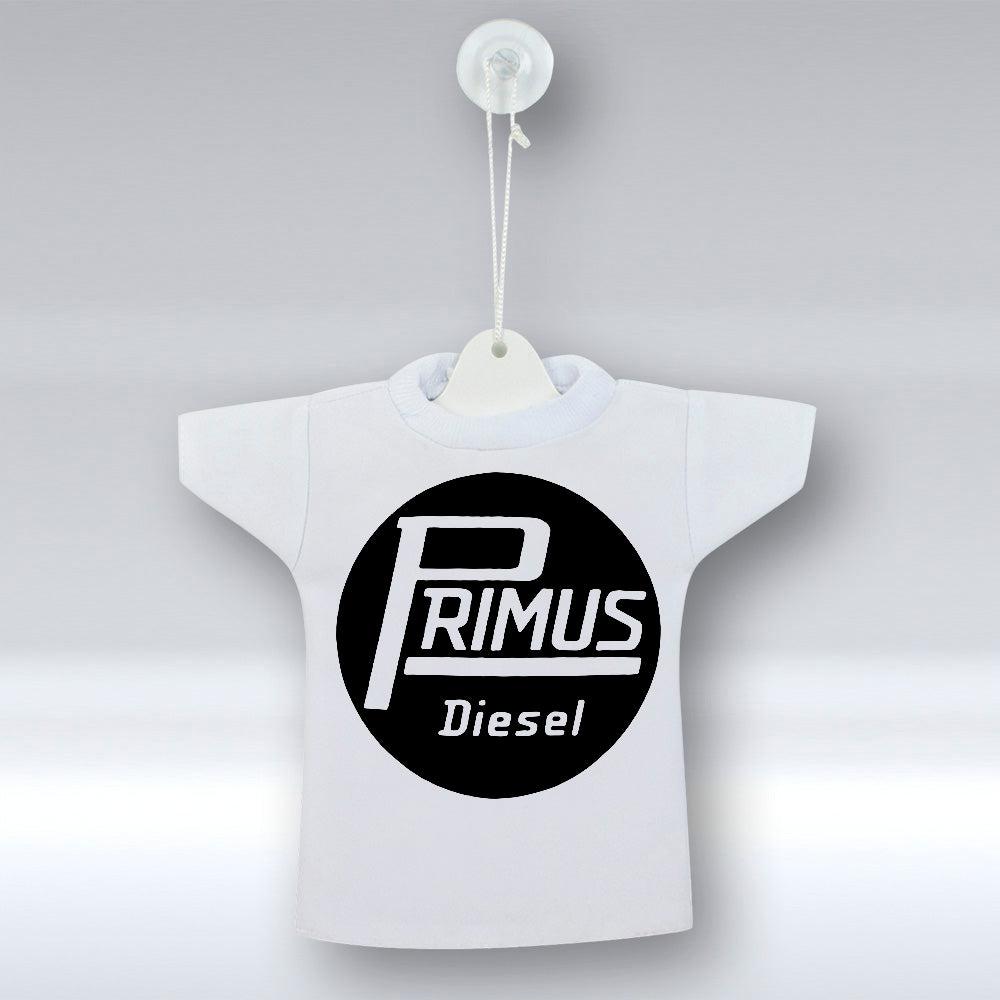 Primus - Mini T-shirt Et unikt biltilbehør og flaskecover med din billede, tekst. design-MiniTshirt-Primus-Garage Culture Shop- garage - man cave - merchandise