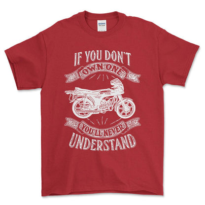 Puch - If You Dont Own One Puch Monza Juvel 4X Youll Never Understand Unisex T-Shirt , Bomuld-Beklædning-Puch-Rød-S-Forside-Garage Culture Shop- garage - man cave - merchandise