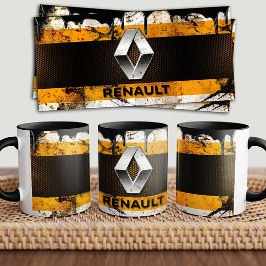 Renault "To Toner" Vintage Keramisk Krus-Krus-Renault-Garage Culture Shop- garage - man cave - merchandise