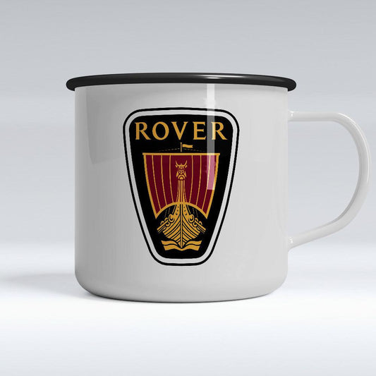 Rover Emaljekrus-Krus-Rover-Garage Culture Shop- garage - man cave - merchandise