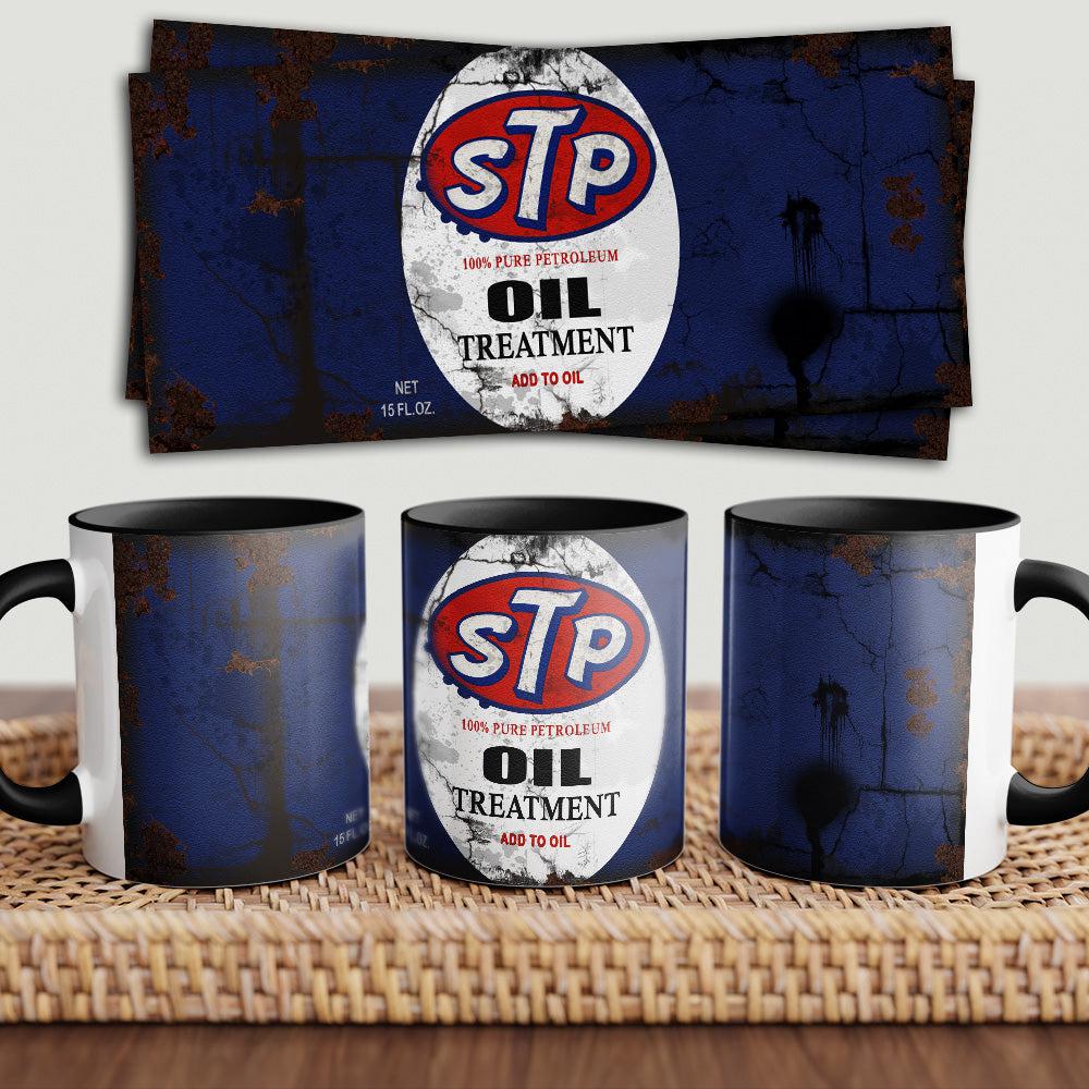 STP "To Toner" Vintage Keramisk Krus-Krus-Motoroil-Garage Culture Shop- garage - man cave - merchandise