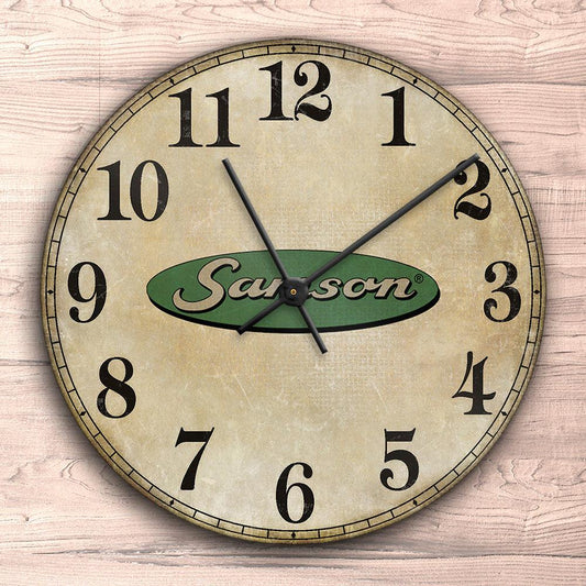 Samson Vægur Rundt-Clock-Samson-Garage Culture Shop- garage - man cave - merchandise