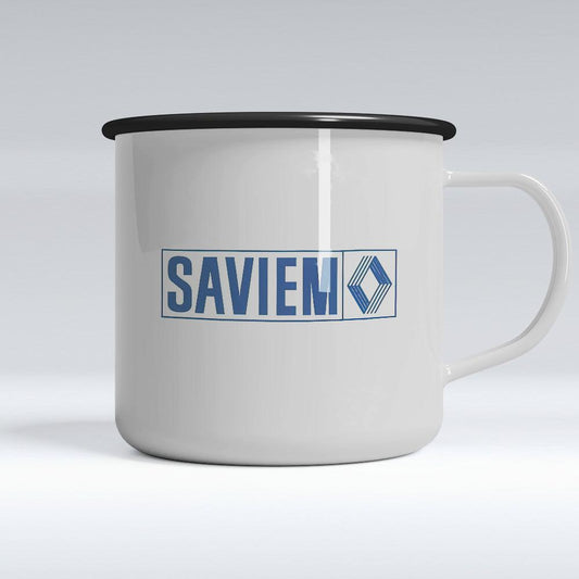 Saviem Emaljekrus-Krus-Saviem-Garage Culture Shop- garage - man cave - merchandise