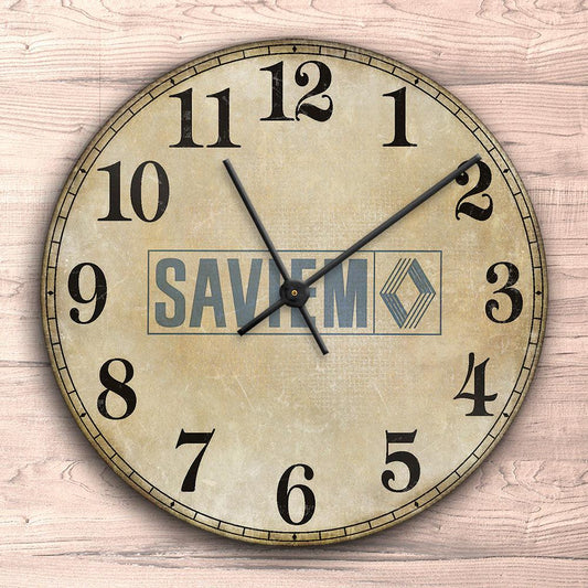 Saviem Vægur Rundt-Clock-Saviem-Garage Culture Shop- garage - man cave - merchandise