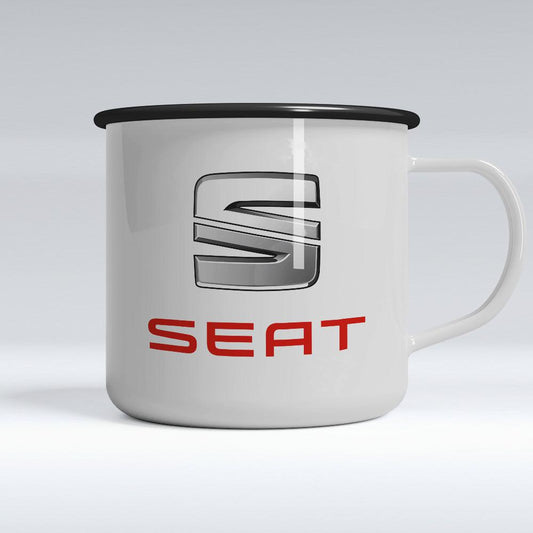 Seat Emaljekrus-Krus-Seat-Garage Culture Shop- garage - man cave - merchandise