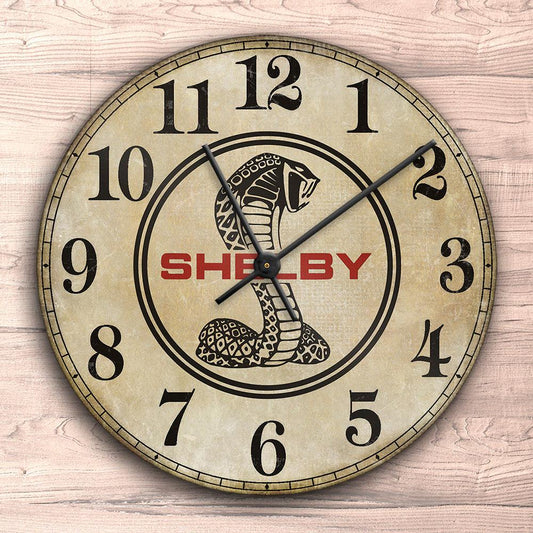 Shelby Vægur Rundt-Clock-Shelby-Garage Culture Shop- garage - man cave - merchandise