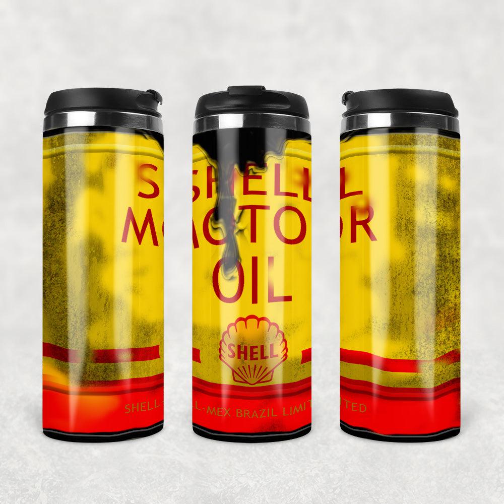 Shell Motor Oil Termokrus Tumbler Rustfrit Stål-Krus-Motorolie-Termokrus Tumbler-Garage Culture Shop- garage - man cave - merchandise