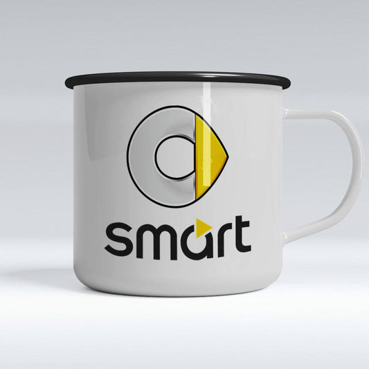 Smart Emaljekrus-Krus-Smart-Garage Culture Shop- garage - man cave - merchandise