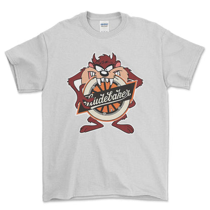 Studebaker TAZ Unisex T-Shirt , Bomuld-Beklædning-Studebaker-Hvid-S-Forside-Garage Culture Shop- garage - man cave - merchandise