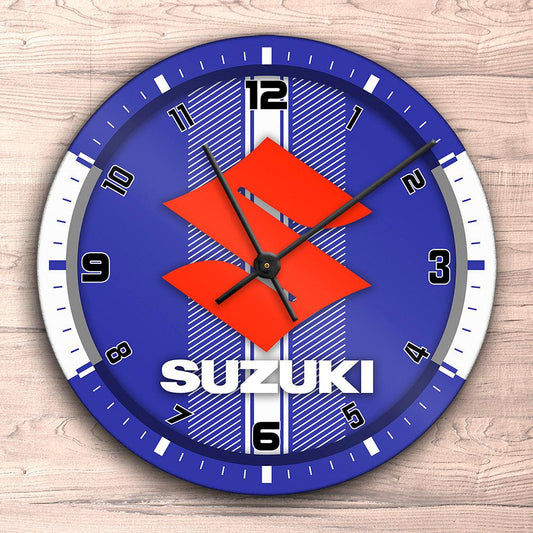 Suzuki Vægur Rundt-Clock-Suzuki-Garage Culture Shop- garage - man cave - merchandise