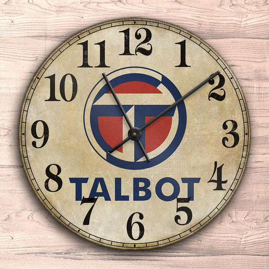 Talbot Vægur Rundt-Clock-Talbot-Garage Culture Shop- garage - man cave - merchandise