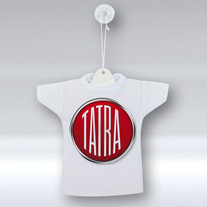 Tatra - Mini T-shirt Et unikt biltilbehør og flaskecover med din billede, tekst. design-MiniTshirt-Tatra-Garage Culture Shop- garage - man cave - merchandise