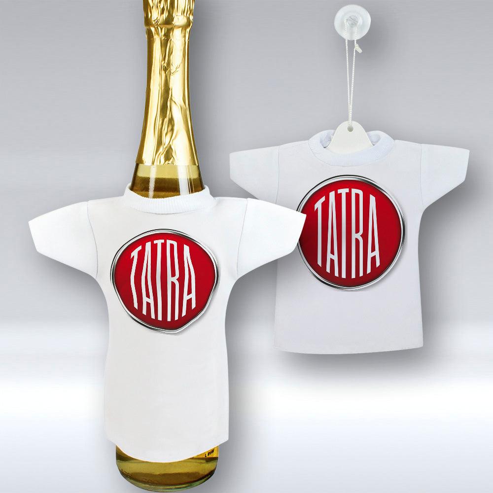 Tatra - Mini T-shirt Et unikt biltilbehør og flaskecover med din billede, tekst. design-MiniTshirt-Tatra-Garage Culture Shop- garage - man cave - merchandise