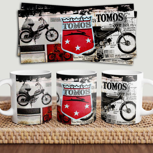 Tomos Keramisk Krus-Krus-Tomos-Garage Culture Shop- garage - man cave - merchandise