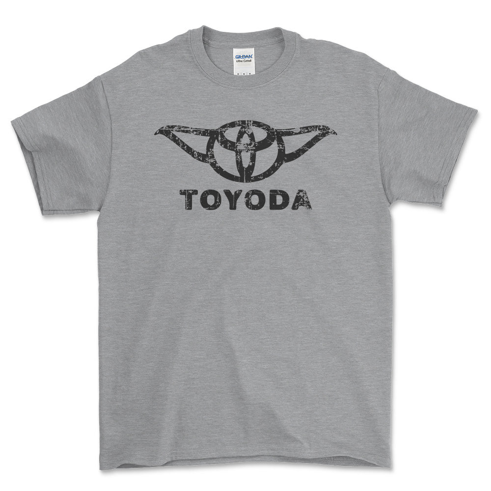 Toyota Toyoda Unisex T-Shirt , Bomuld-Beklædning-Toyota-Grå Sport-S-Forside-Garage Culture Shop- garage - man cave - merchandise