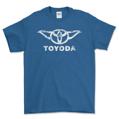 Toyota Toyoda Unisex T-Shirt , Bomuld-Beklædning-Toyota-Blå Royal-S-Forside-Garage Culture Shop- garage - man cave - merchandise