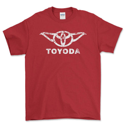 Toyota Toyoda Unisex T-Shirt , Bomuld-Beklædning-Toyota-Rød-S-Forside-Garage Culture Shop- garage - man cave - merchandise