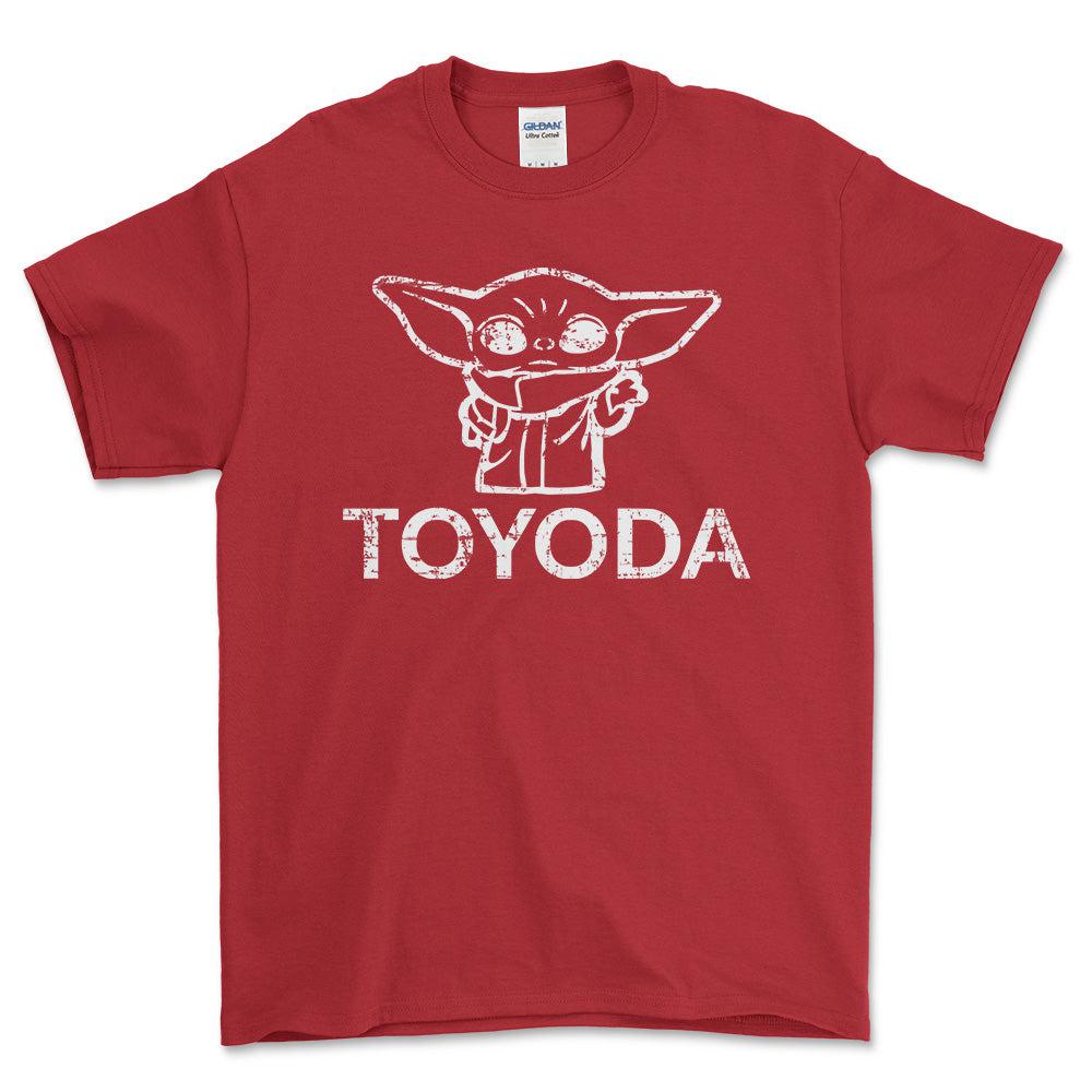 Toyota Toyoda Unisex T-Shirt , Bomuld-Beklædning-Toyota-Rød-S-Forside-Garage Culture Shop- garage - man cave - merchandise