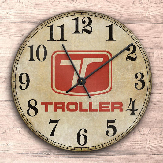 Troller Vægur Rundt-Clock-Troller-Garage Culture Shop- garage - man cave - merchandise